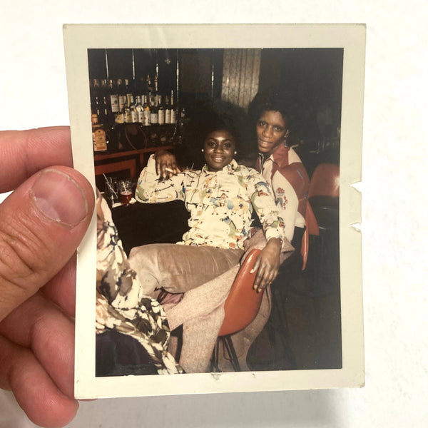 Photograph of Two African-American Women in Bar