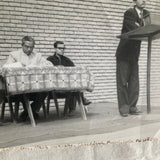 Amit Maitra: Maiden Speech, Nasa (National Association of Students of Architecture) Convention, Chandigarh, Punjab, India Feb 26, 1966 Photograph