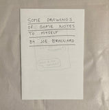 Brainard, Joe - Some Drawings of Some Notes to Myself (2021)