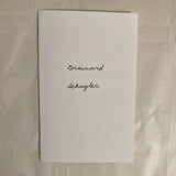 Brainard, Joe & Schuyler, Jimmy - Our New Age folded sheet