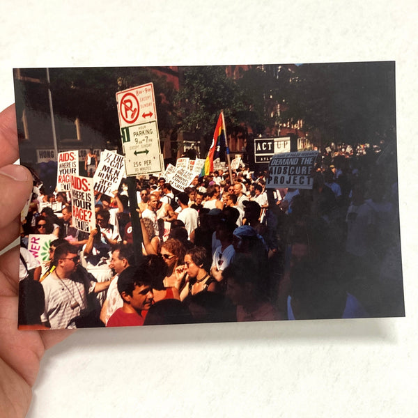 Ramoran, Edwin - Photographs (7) of a 1994 Act Up AIDS Activism Protest