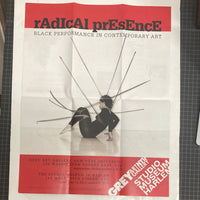 Various - Radical Presence: Black Performance in Contemporary Art Exhibition Invitation / poster