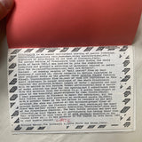 Baroni, Vittore (Editor) - Arte Postale! #52: Scripta Volant: An Air Mail Poetry Project with signed letter (Signed) (1985)