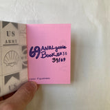 Padin, Clemente & Figueiredo, Cesar - Champion of Liberty artists' book, type-written letter on back of Fax Project invitation and envelope (1995)