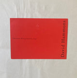 Hammons, David - African Stand 1995 Christine König exhibition invitation (1995)