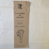 Banco de Ideas Z - 21 pieces of promotional material featuring a variety of Cuban artists including Inventory of Dreams: First Anual (sic) Report January 1995, Almanaque 1996, etc (1994-1996)
