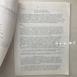 Seabrook, Henry (Editor) - Black Students Psychological Association Newsletter (1971)