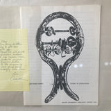 De Lawrence, Nadine - A Small Collection of Chey Backus-Walcott's materials relating to Nadine De Lawrence's Memorial, etc