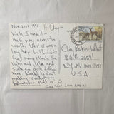 De Lawrence, Nadine - A Small Collection of Chey Backus-Walcott's materials relating to Nadine De Lawrence's Memorial, etc