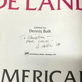 Balk, Dennis - Colin De Land: American Fine Arts (Signed by Dennis Balk to Christian Phillip Müller)