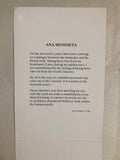 Mendieta, Ana - Lowe Art Museum, University of Miami exhibition brochure (1982)