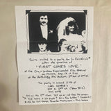 Friedrich, Su - Handwritten + Signed Postcard invitation to Private Screening of Friedrich's Film "Sink or Swim" and an Invitation to the Premiere Party for Friedrich's Film "First Comes Love" with Original Mailed Envelope (Signed) (1990-1991)