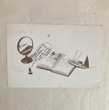 Porter, Liliana - Invitation to a preview reception of the 1992 Bronx Museum of the Arts exhibition Fragments of the Journey (1992)