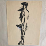 Buczak, Brian - Unique Untitled Acrylic Drawing (Signed)