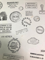 Marx, Graciela Gutiérrez - Rubber Stamp Piece