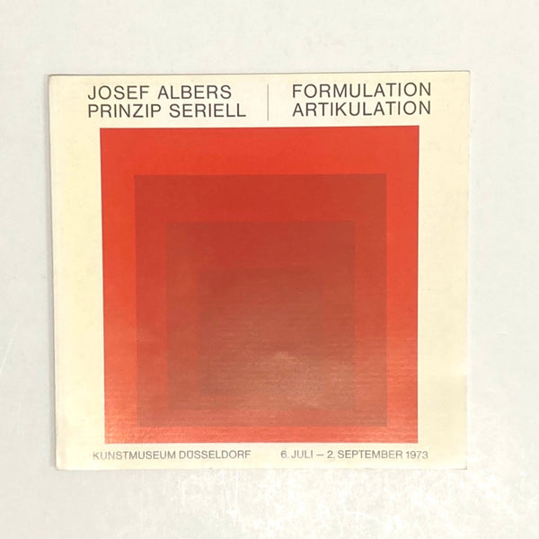 Albers, Josef - Prinzip Seriell: Formulation Artikulation