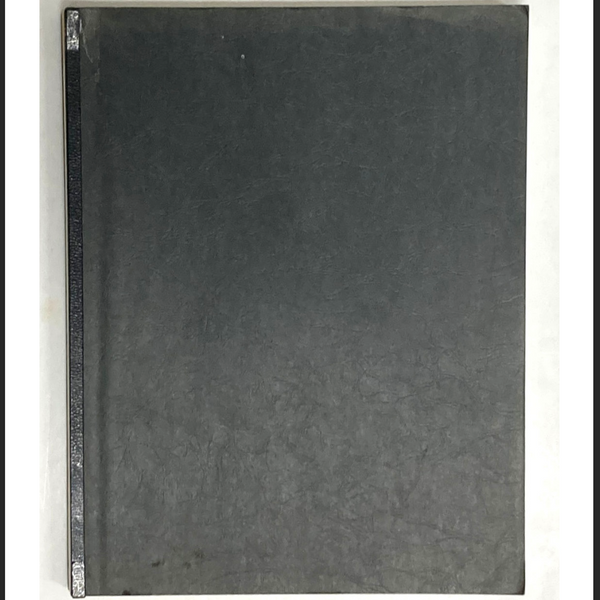 Coolidge, Clark - Closer and Darker xerox manuscript
