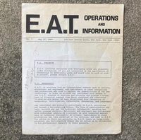 Experiments in Art and Technology - E.A.T. Operations and Information Vol. 3 May 15th 1969