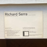 Serra, Richard - Skulpturen, Neon-Objekte Exhibition Card