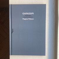 Pálsson, Magnús - Gapassipi Hljóðrjóður Sound Installation book w/ CD