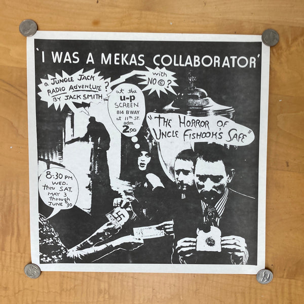 Smith, Jack; Mekas, Jonas - I was a Mekas Collaborator: A Jungle Jack Radio Adventure? By Jack Smith poster