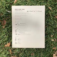 Paik, Nam June - Symphonie Nr. 5