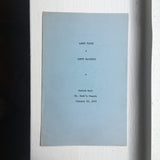 MacInnis, Jamie and Fagin, Larry - 1977 Poetry Reading Program