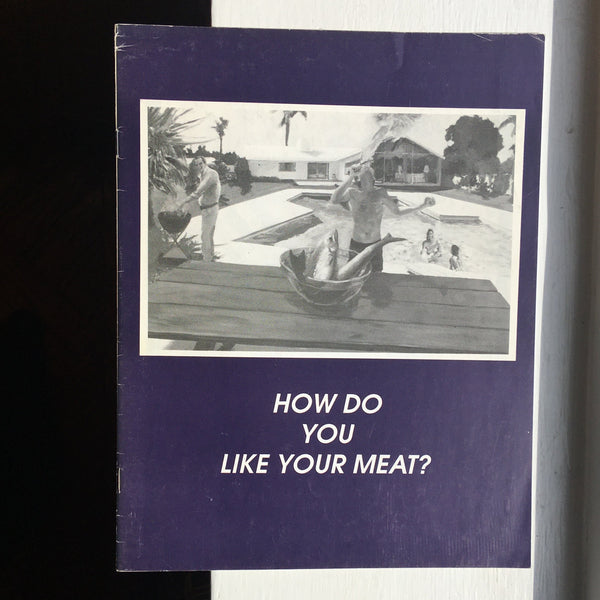 Oates, Joyce Carol - How Do You Like Your Meat? Theater Program