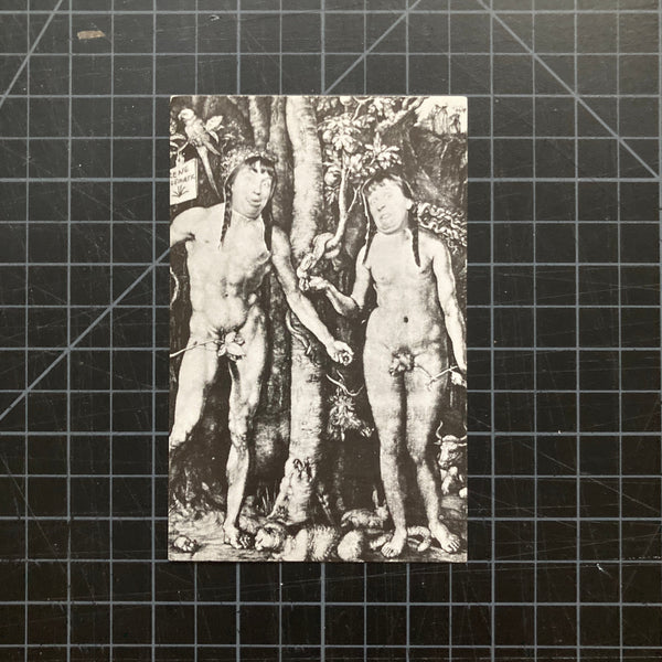 Dogmatic, Irene - The Resurrection of Adam and Eve postcard