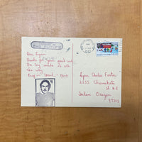 Gaglione, Bill - Bill Gaglione 1940-2040 Postcard (signed)