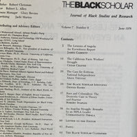 Black Scholar, The - Vol. 07 Number 9 June 1976: The Third World