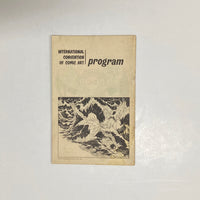 1968 International Convention of Comic Art program